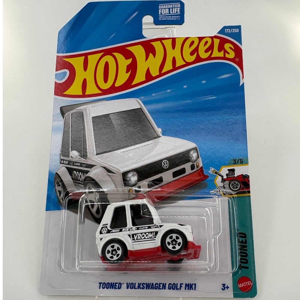 Hot Wheels TOONED Volkswagen Golf MK1